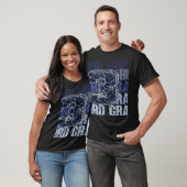 Derde graad 3e gestapelde looppas voor leraar t-shirt (Unisex)