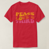 Derde graad 3e graad liefde inspire leraar t-shirt (Design voorkant)