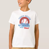 Derde graad Baseball All Star Terug naar school T-shirt (Voorkant)