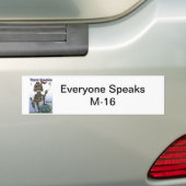 Derde graad bij oorlogbumpersticker bumpersticker (Op auto)