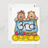 Derde graad briefkaart (Voorkant / Achterkant)