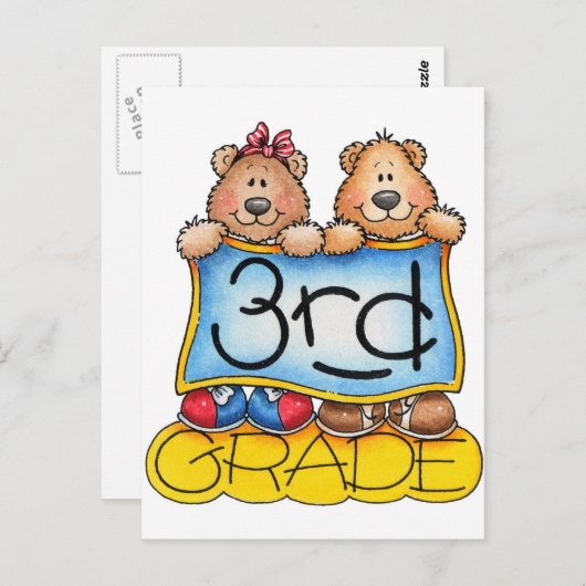 Derde graad briefkaart (Voorkant / Achterkant)