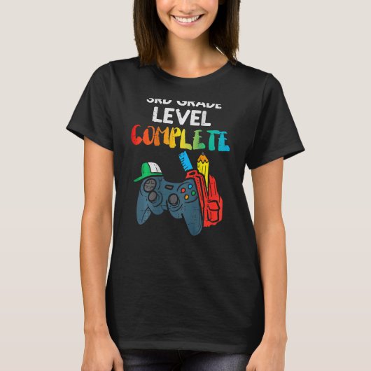 Derde graad Complete game Controller vorige dag T-shirt (Voorkant)