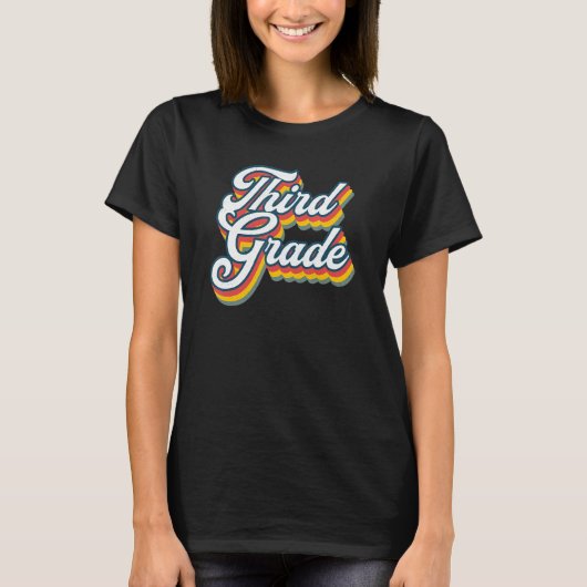 Derde graad leraar recorder 3de graad leraar t-shirt (Voorkant)