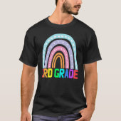 Derde graad leraar regenboog 3e graad leraar t-shirt (Voorkant)