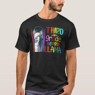 Derde graad leraar Terug naar school Geen prob Lla T-shirt