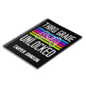 Derde graad Onvergrendeld Terug naar school Gepers Notitieboek (Linkerzijde)