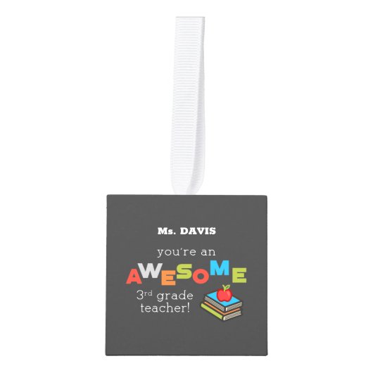 Derde graad Opleidingsdag, Geweldige Decoratie (Voorkant)