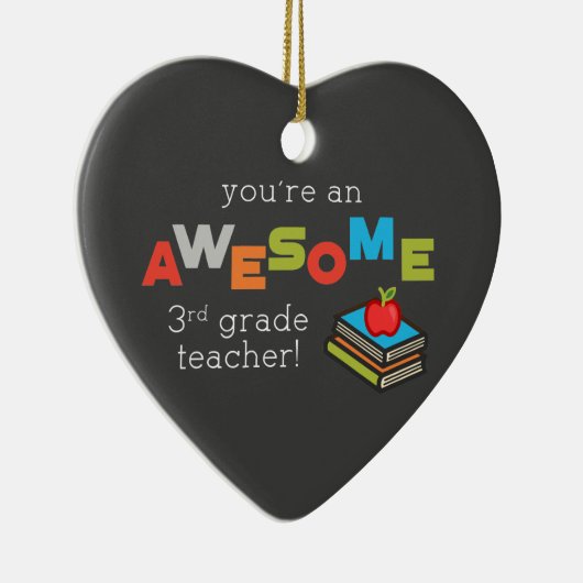 Derde graad Opleidingsdag, Geweldige Keramisch Ornament (Rechts)