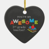 Derde graad Opleidingsdag, Geweldige Keramisch Ornament (Voorkant)