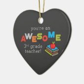 Derde graad Opleidingsdag, Geweldige Keramisch Ornament (Links)