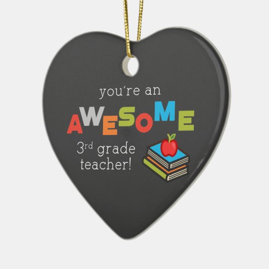 Derde graad Opleidingsdag, Geweldige Keramisch Ornament (Links)