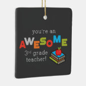 Derde graad Opleidingsdag, Geweldige Keramisch Ornament (Rechts)