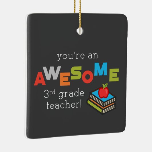 Derde graad Opleidingsdag, Geweldige Keramisch Ornament (Rechts)