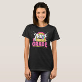 Derde graad Potlood Eerste dag Terug naar schoolpi T-shirt (Voorkant volledig)