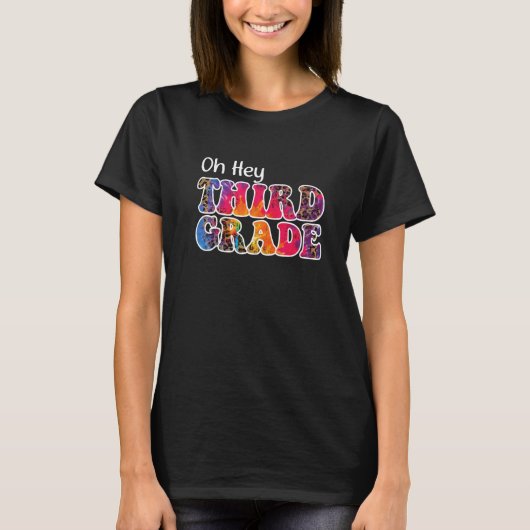 Derde graad regenboog geblekt op 1 dag Sch T-shirt (Voorkant)