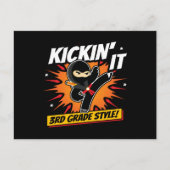 Derde graad - Terug naar school - 3e graad Briefkaart (Voorkant)