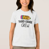 Derde graad Tri-Blend shirt (Voorkant)