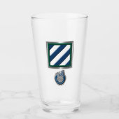 Derde Infanterie Divisie Patch & Insignia Glas (Voorkant)
