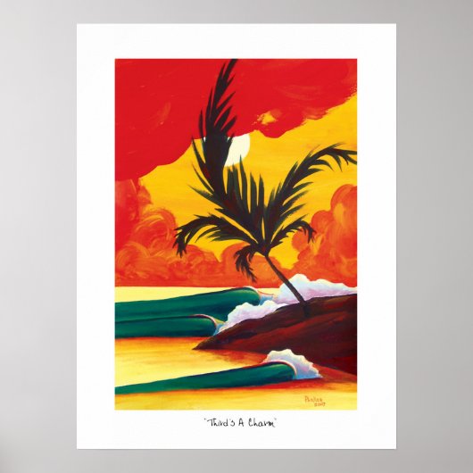 Derde is een charme poster (Voorkant)