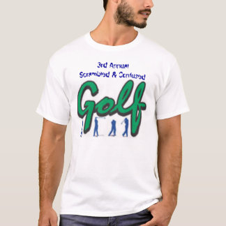 Derde jaar gekramd en verward t-shirt