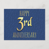 Derde Jubileum Vakantiegeld Briefkaart (Voorkant)