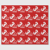 Derde KIDS Birthday Diagonal Design Grunge Stars Z Cadeaupapier (Vlak)