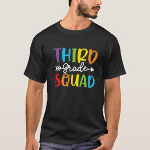 Derde klas 3e klas docenten studenten terug t-shirt