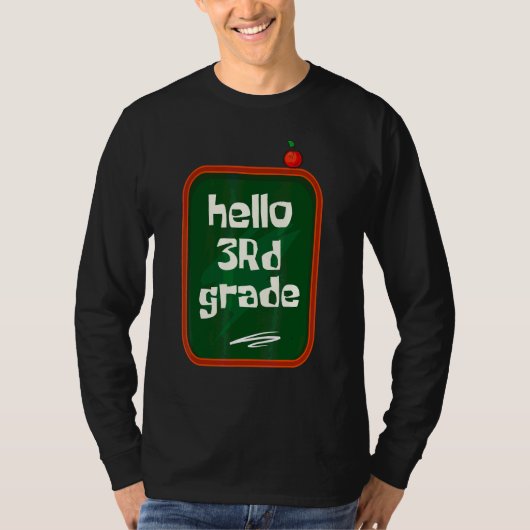 Derde klas Blackboard Docent Team 3e klas Squad T-shirt (Voorkant)