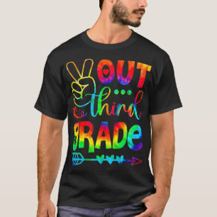 Derde klas: blije dag van het Stropdas op school T-shirt