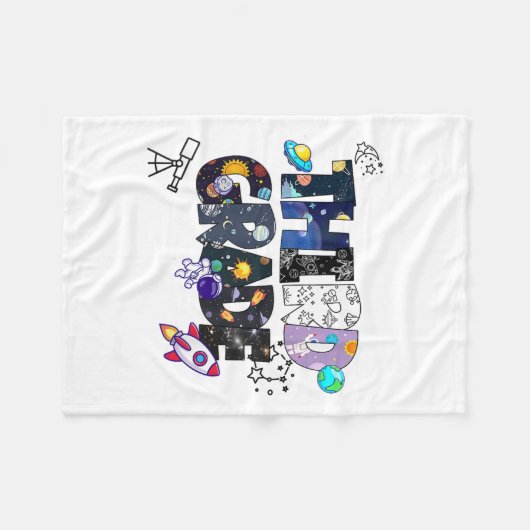 Derde klas buitenruimte Eerste dag van school _1 Fleece Deken (Voorkant (Horizontaal))