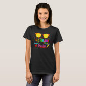 Derde klas eerste dag terug naar schoolstudent t-shirt (Voorkant volledig)