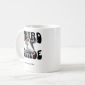 Derde klas Elementaire Leraar Dabbing Penguin Koffiemok (Voorkant links)