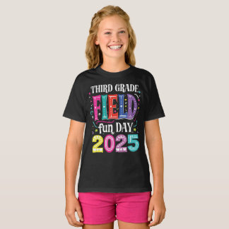 Derde klas Field Day Fun Day 2025 School Field Da T-shirt