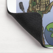 Derde klas in War Mousepad Muismat (Hoek)