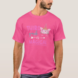 Derde klas is Magische Eenhoorn 3e klas leraar S T-shirt