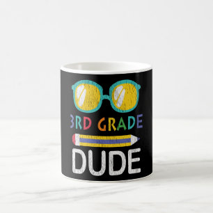 Derde-klas kerel eerste schooldag cadeau voor kind koffiemok
