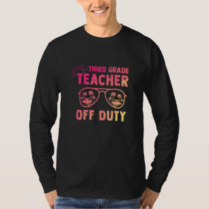 Derde klas Leerlingendienst Afgelopen dag school A T-shirt