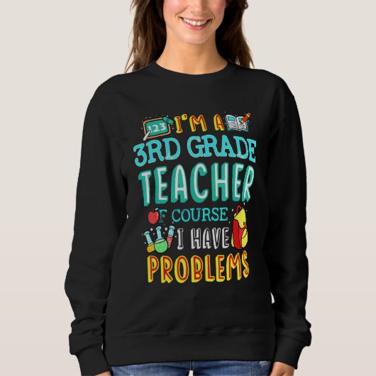 Derde klas leraar klas probleem 1e dag O Trui (Voorkant)