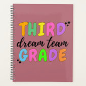 Derde klas leraar, Terug naar school, leraar team Planner (Voorkant)