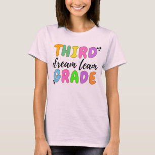 Derde klas leraar, Terug naar school, leraar team T-shirt