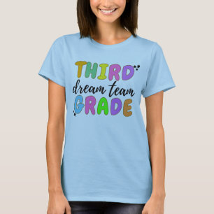 Derde klas leraar, Terug naar school, leraar team T-shirt