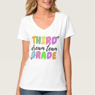 Derde klas leraar, Terug naar school, leraar team T-shirt
