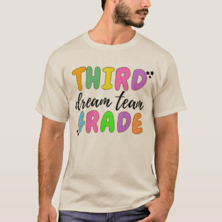 Derde klas leraar, Terug naar school, leraar team T-shirt