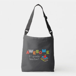 Derde klas leraar waardering Geweldige Crossbody Tas