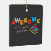 Derde klas leraar waarderingsdag, Geweldige Cera Keramisch Ornament (Rechts)