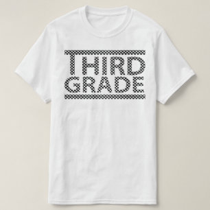 Derde klas leraren T-shirt, Derde klas shirt, Eers T-shirt