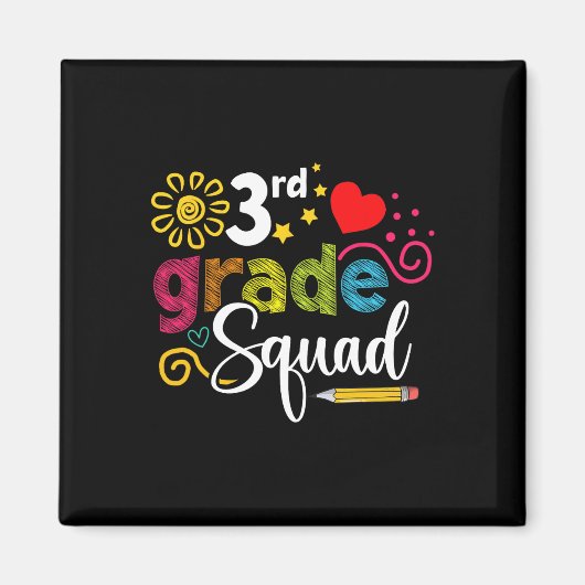 Derde klas squad Byck naar school 3e klas leraar Magneet (Voorkant)