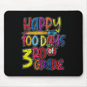 Derde klas student Kinder gift 100 dagen school Muismat