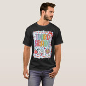 Derde Klas Team Terug naar School 3e Leerjaar T-shirt (Voorkant volledig)